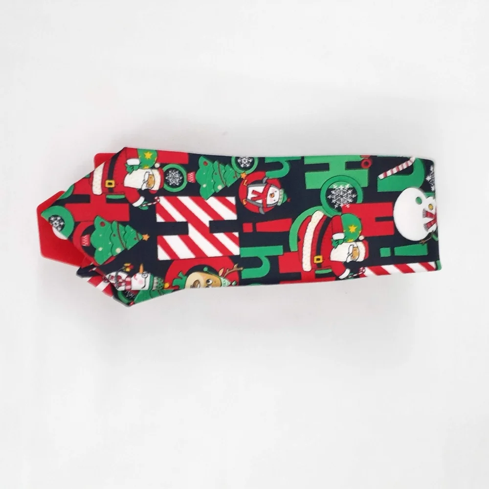 Hallmark Holiday Traditions Boys Multi-colored Tie One Size
